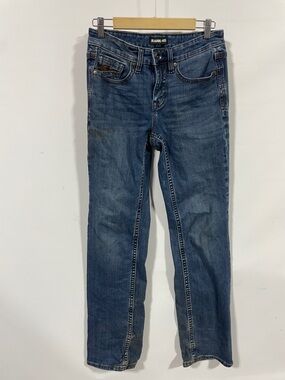 RANK-45 Classic Straight Leg Jeans in Medium Blue